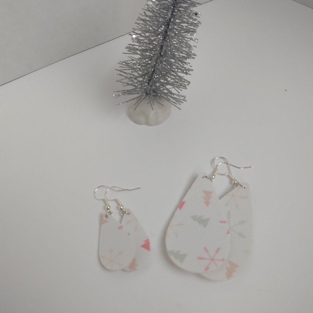 Mommy and me dangle earrings.